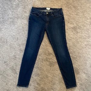 Daily Ritual Mid Rise dark skinny jeans